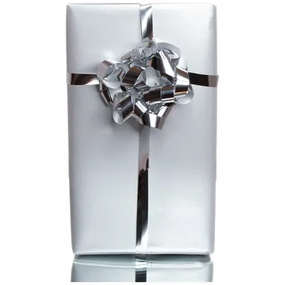 Gift Wrapping Combination Simple Silver